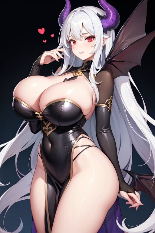 Image of High Mage Demon with Big Breasts
